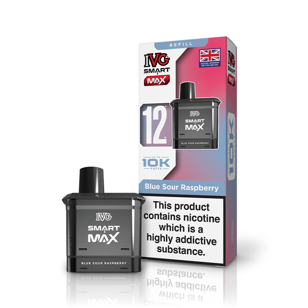 IVG Smart Max Blue Sour Raspberry Refill Pods