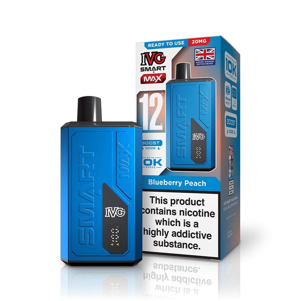 IVG Smart Max Blueberry Peach Starter Kit - EUK