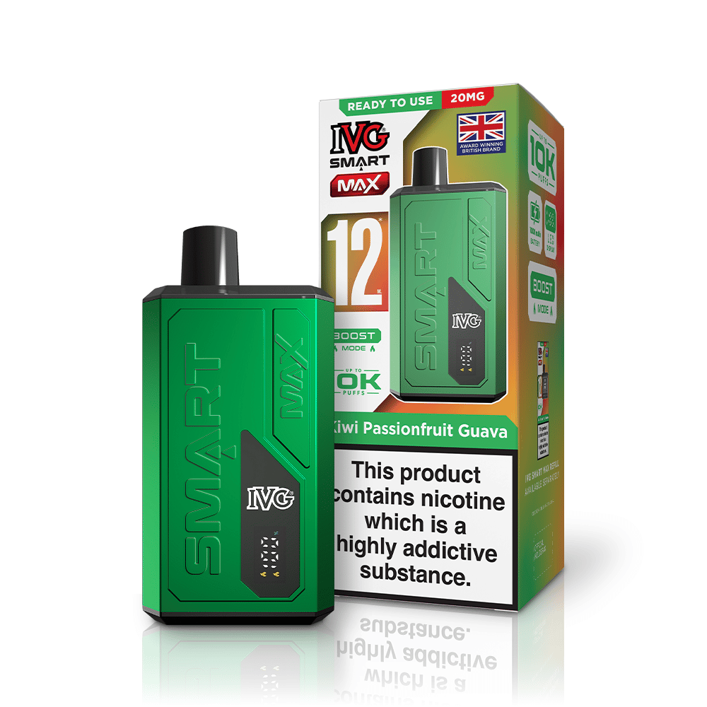 IVG Smart Max Kiwi Passionfruit Guava Starter Kit - EUK