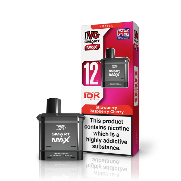 IVG Smart Max Strawberry Raspberry Cherry Refill Pods