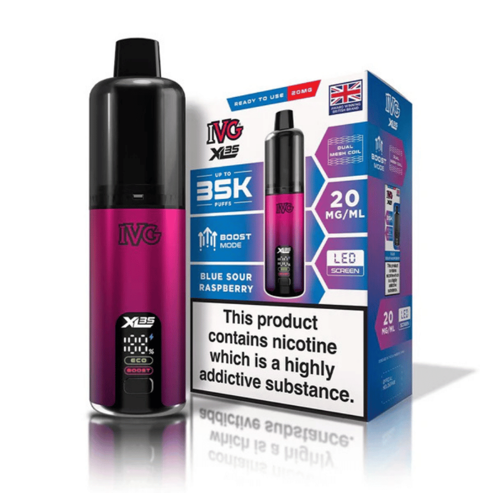 IVG XL 35K Prefilled Pod Kit Blue Sour Raspberry - EUK