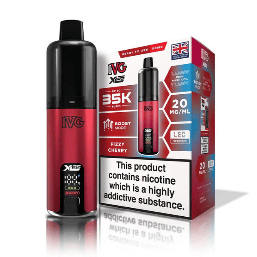 IVG XL 35K Prefilled Pod Kit Fizzy Cherry - EUK