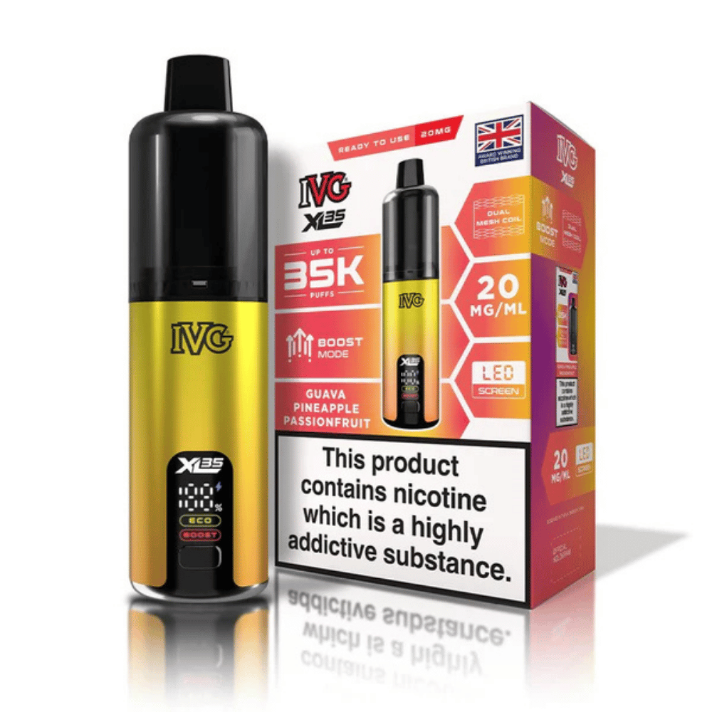 IVG XL 35K Prefilled Pod Kit Guava Pineapple Passionfruit - EUK