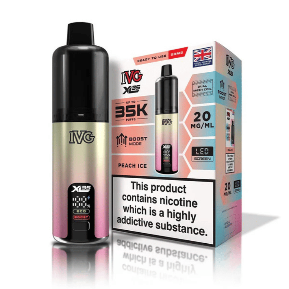 IVG XL 35K Prefilled Pod Kit Peach Ice - EUK