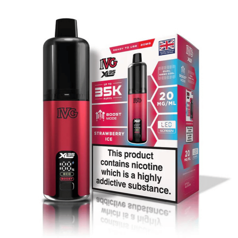 IVG XL 35K Prefilled Pod Kit Strawberry Ice - EUK