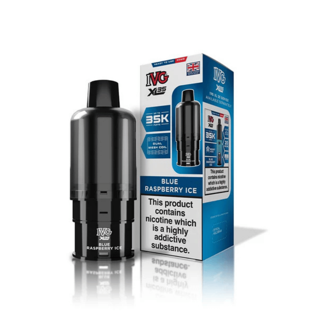 IVG XL 35k Refill Pods Blue Raspberry Ice - EUK
