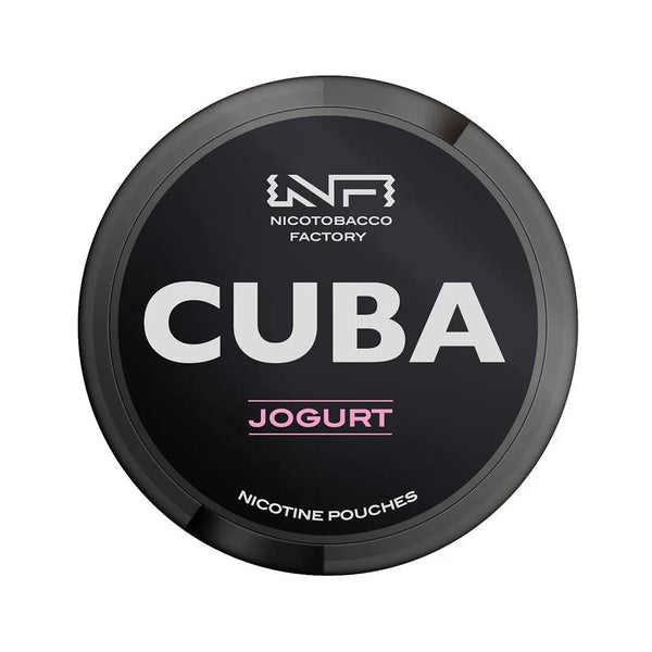 Jogurt Nicotine Pouches by Cuba Black