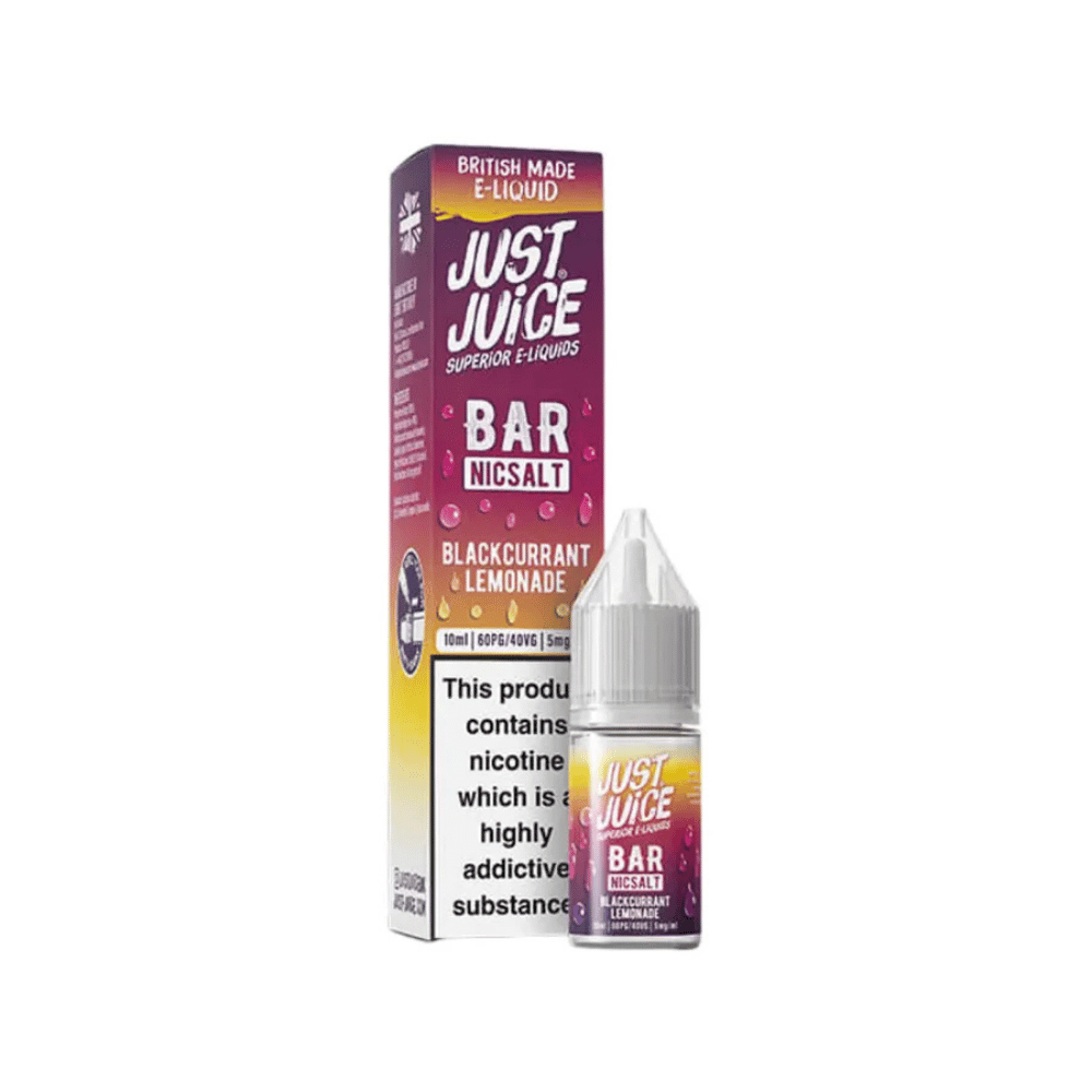 Just Juice Bar Salts Nic Salt E - Liquid Blackcurrant Lemonade - EUK