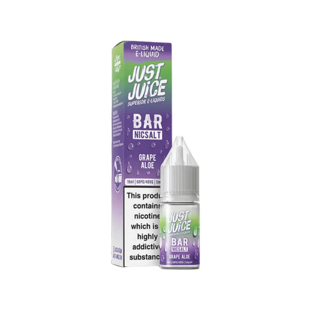 Just Juice Bar Salts Nic Salt E - Liquid Grape Aloe - EUK