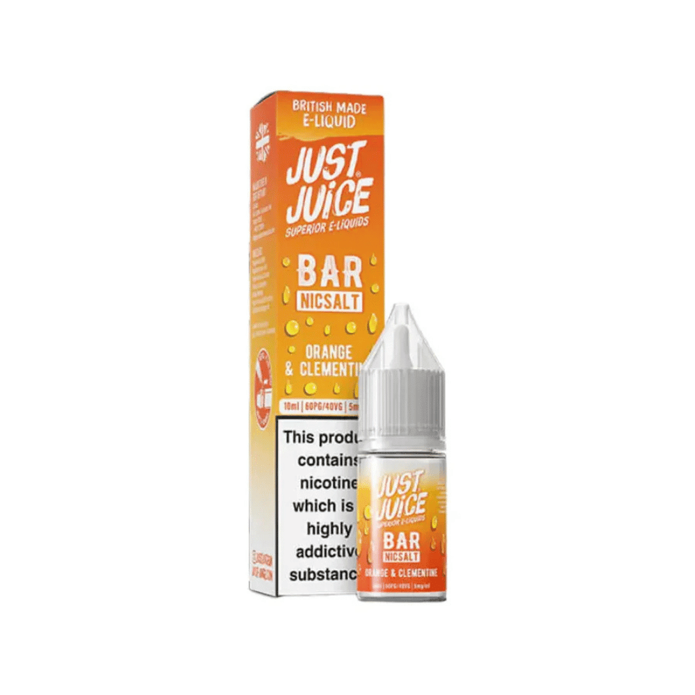 Just Juice Bar Salts Nic Salt E - Liquid Orange & Clementine - EUK