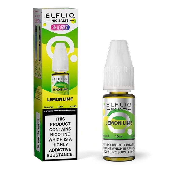 Lemon Lime Elf Bar Elfliq Nic Salt E-Liquid - EUK