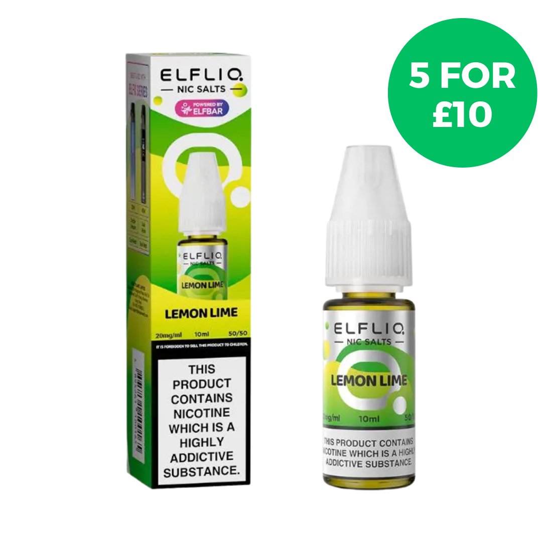 Lemon Lime Elf Bar Elfliq Nic Salt E - Liquid - EUK