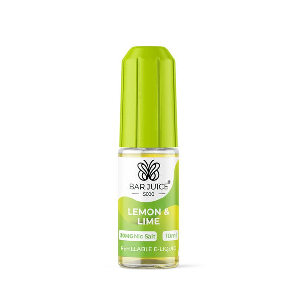 Lemon & Lime Nic Salt E-Liquid by Bar Juice 5000