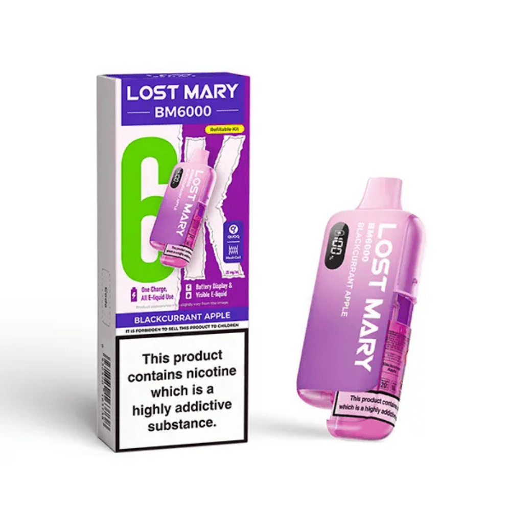 Lost Mary BM6000 Prefilled Pod Kit Blackcurrant Apple - EUK
