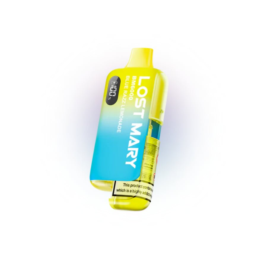 Lost Mary BM6000 Prefilled Pod Kit Blue Razz Lemonade - EUK