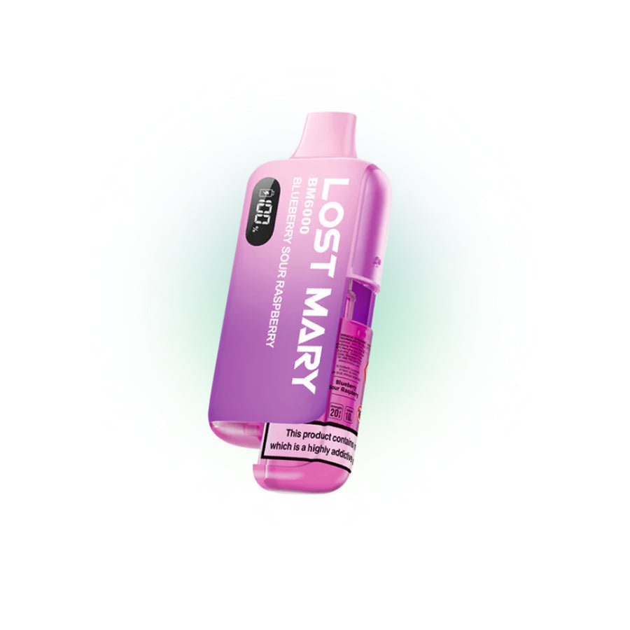 Lost Mary BM6000 Prefilled Pod Kit Blueberry Sour Raspberry - EUK