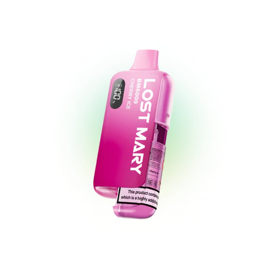 Lost Mary BM6000 Prefilled Pod Kit Cherry Ice - EUK