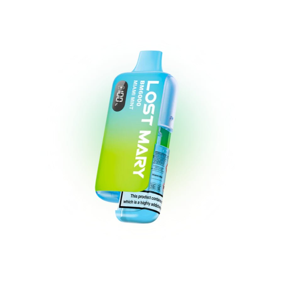 Lost Mary BM6000 Prefilled Pod Kit Miami Mint - EUK