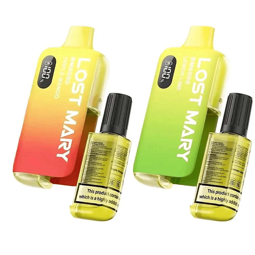Lost Mary BM6000 Prefilled Pod Kit Raspberry Peach - EUK