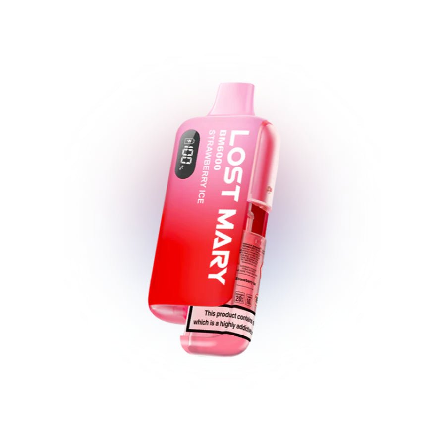 Lost Mary BM6000 Prefilled Pod Kit Strawberry Ice - EUK