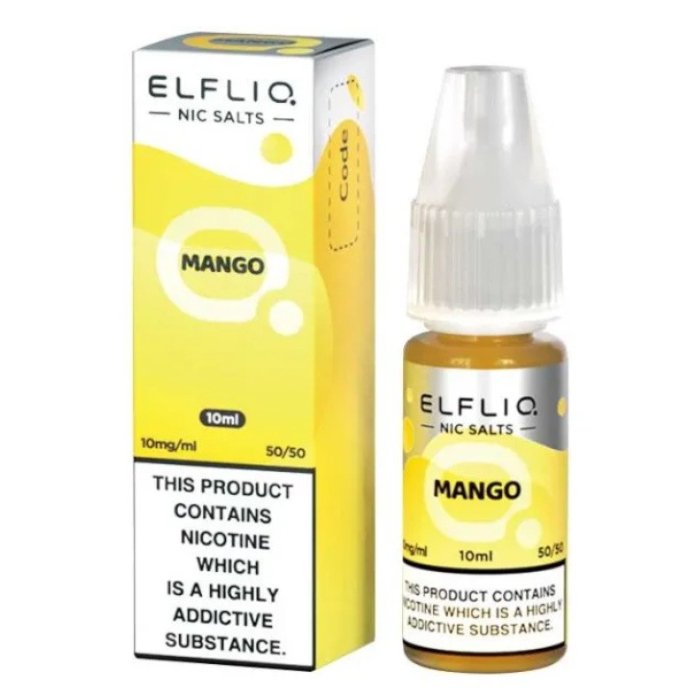 Mango Elf Bar Elfliq Nic Salt E-Liquid - EUK