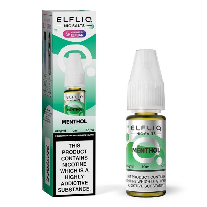 Menthol Elf Bar Elfliq Nic Salt E-Liquid - EUK