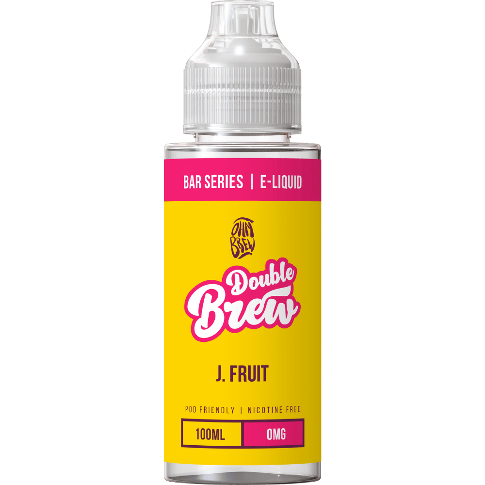 Ohm Brew Double Brew 100ml Shortfill E - Liquid J Fruit - EUK
