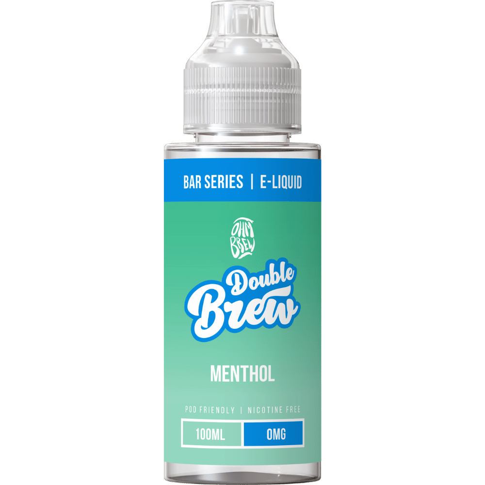 Ohm Brew Double Brew 100ml Shortfill E - Liquid Menthol - EUK
