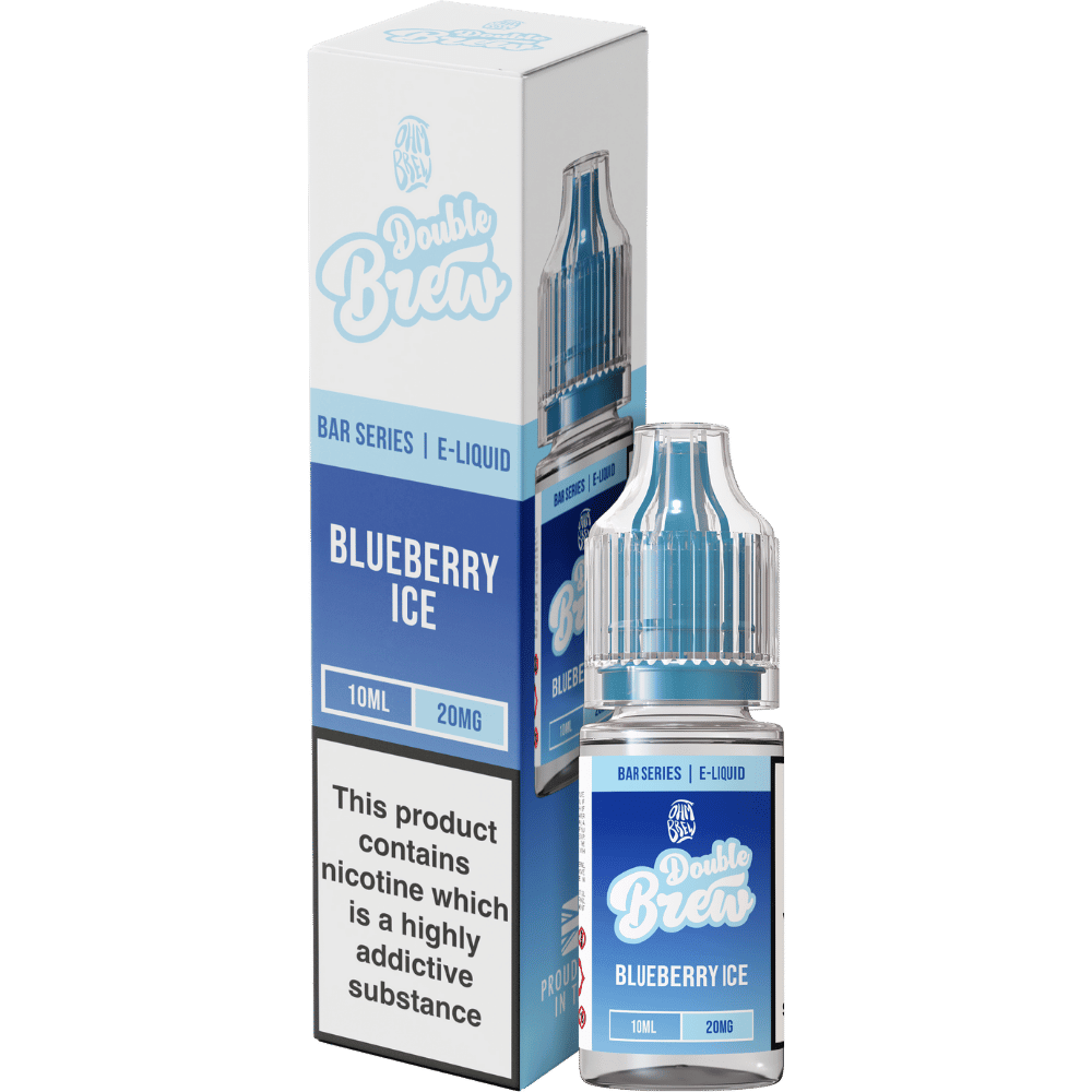 Ohm Brew Double Brew Nic Salt E - Liquid Blueberry Ice - EUK