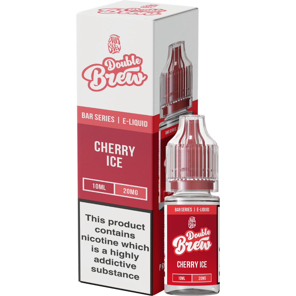 Ohm Brew Double Brew Nic Salt E - Liquid Cherry Ice - EUK