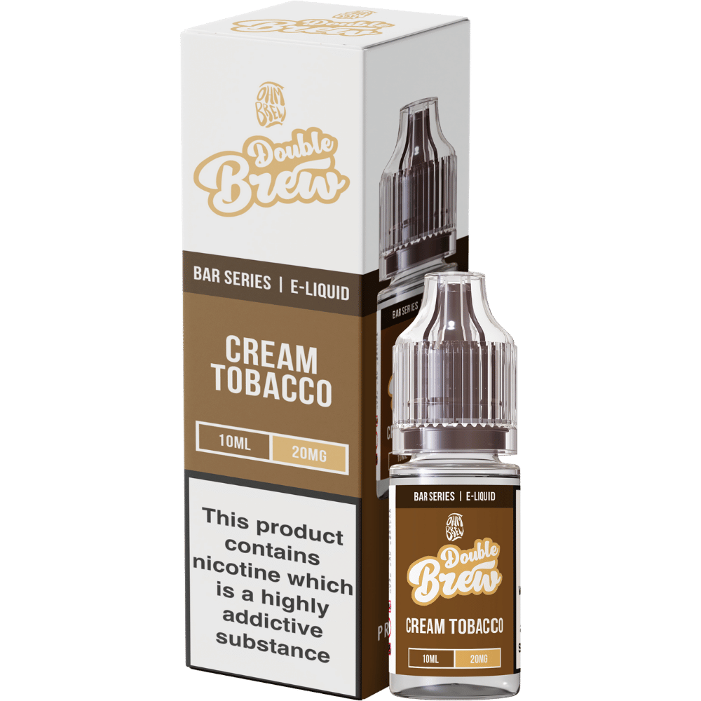 Ohm Brew Double Brew Nic Salt E - Liquid Cream Tobacco - EUK