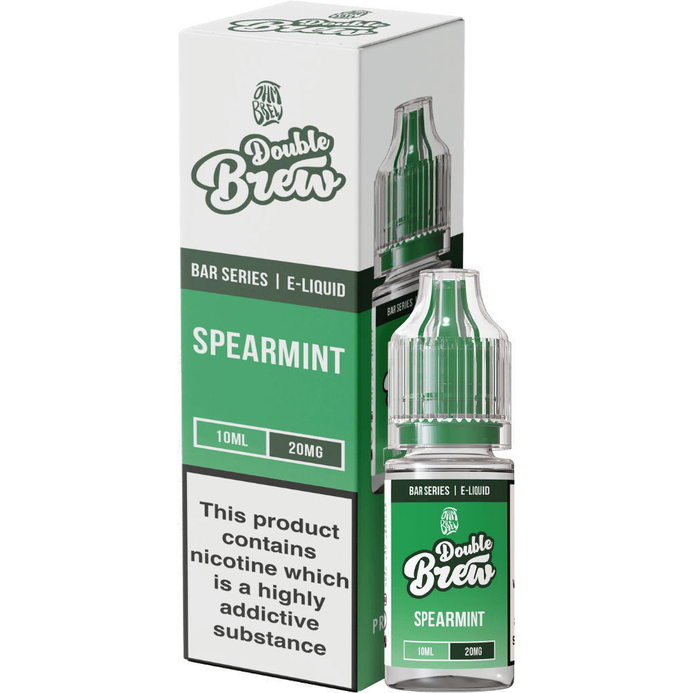 Ohm Brew Double Brew Nic Salt E - Liquid Spearmint - EUK