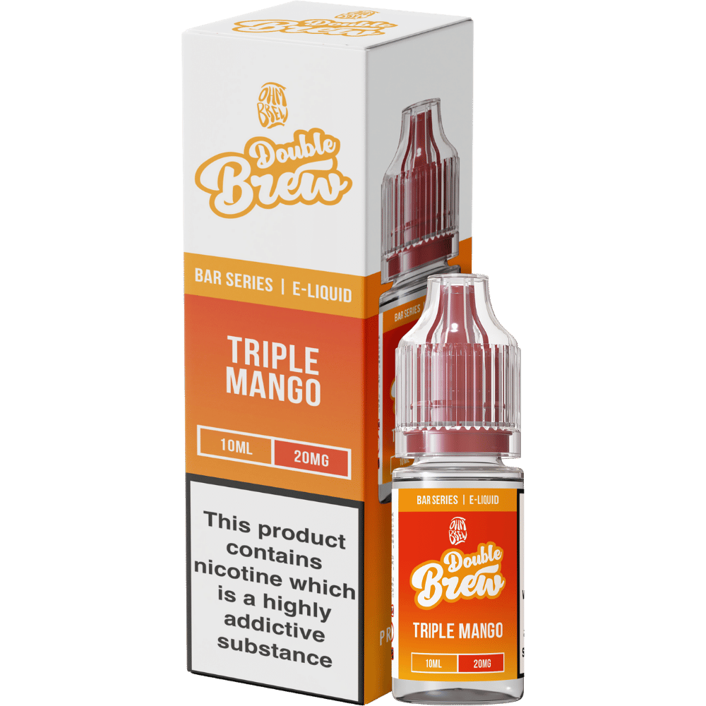 Ohm Brew Double Brew Nic Salt E - Liquid Triple Mango - EUK