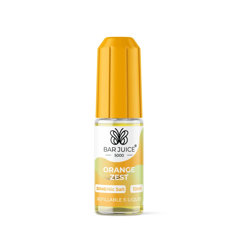 Orange Zest Nic Salt E-Liquid by Bar Juice 5000 - EUK