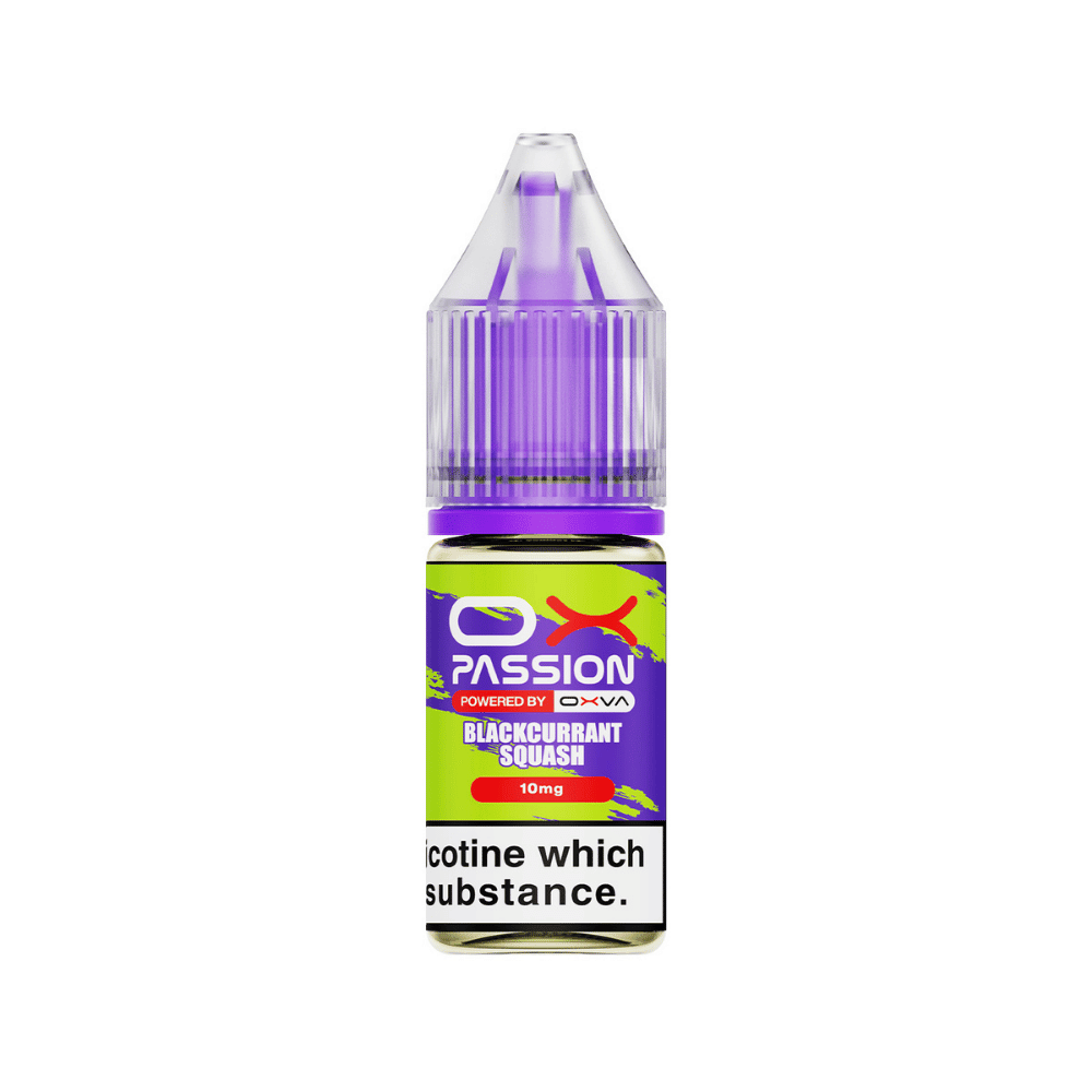OXVA OX Passion Blackcurrant Squash E Liquid 10ml - EUK