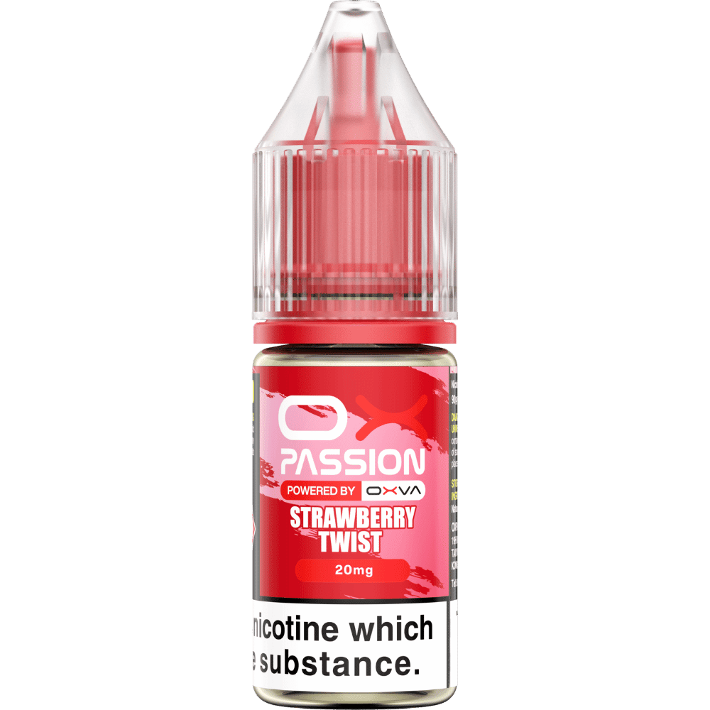 OXVA OX Passion Strawberry Twist E Liquid 10ml - EUK