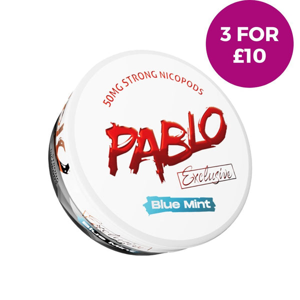 PABLO Blue Mint Nicotine Pouches