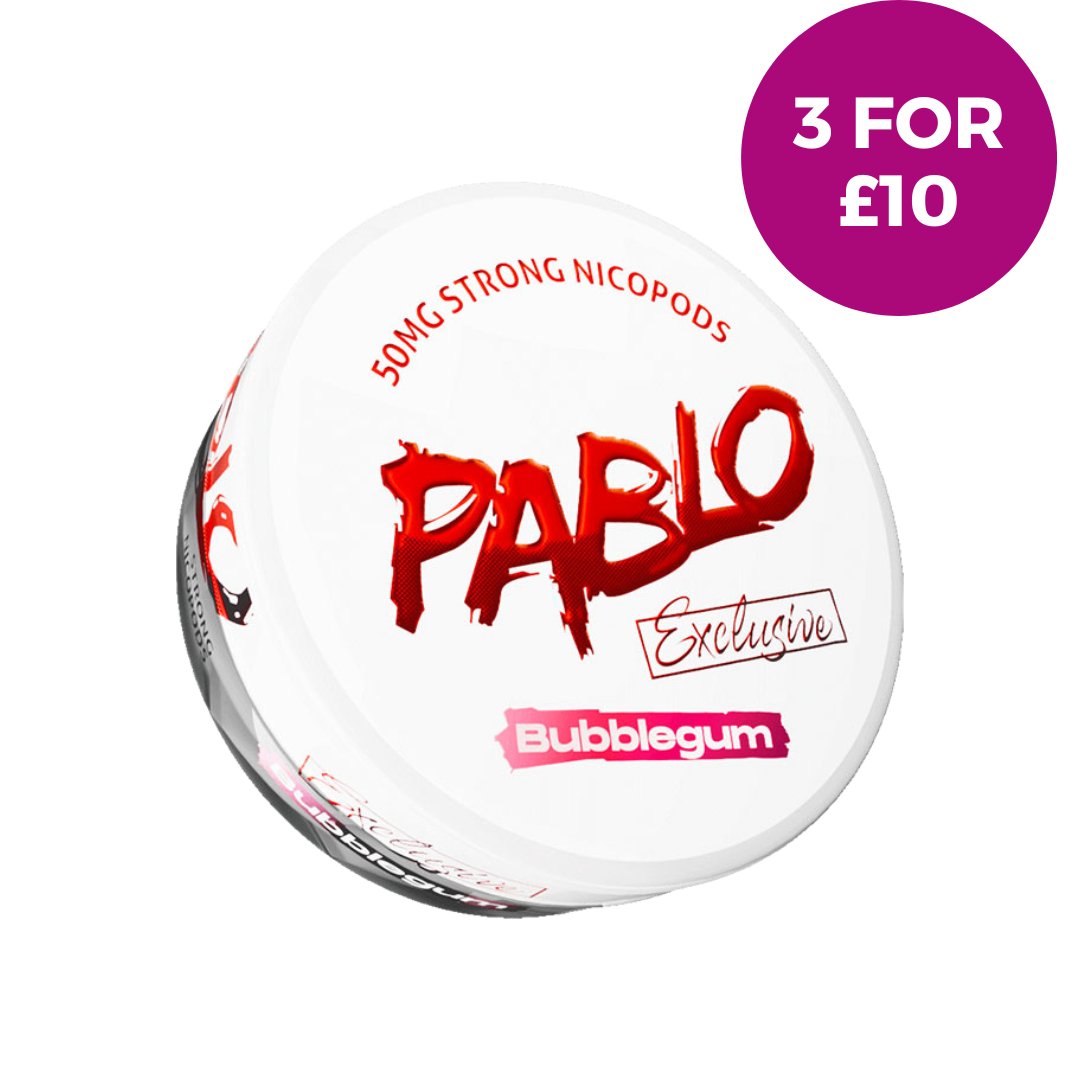 PABLO Bubblegum Nicotine Pouches - EUK