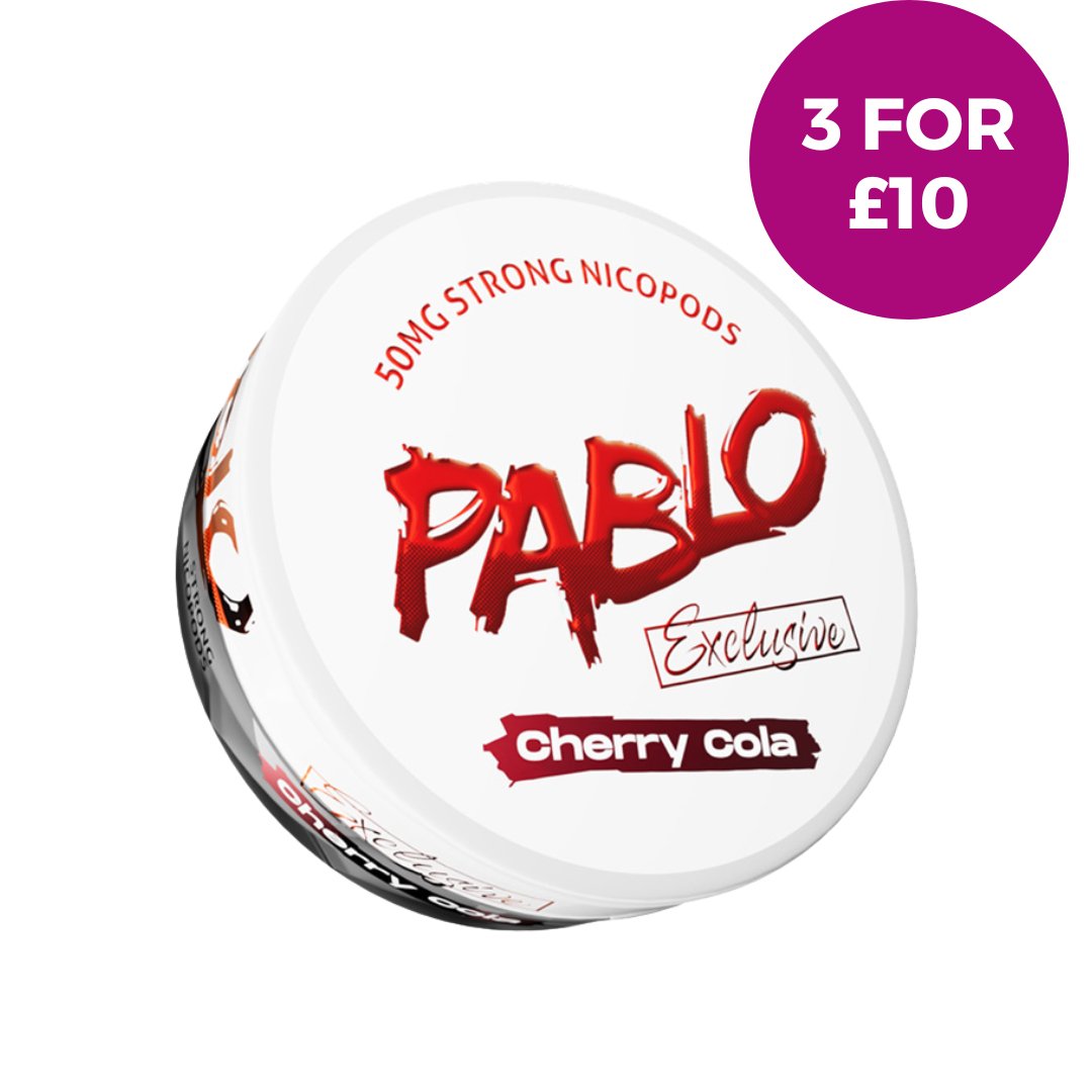 PABLO Cherry Cola Nicotine Pouches - EUK