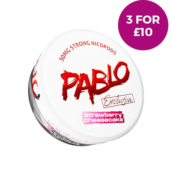PABLO Strawberry Cheesecake Nicotine Pouches