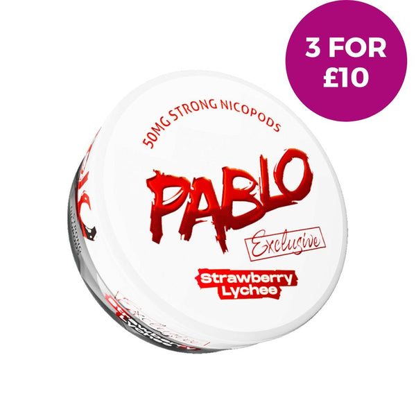 PABLO Strawberry Lychee Nicotine Pouches