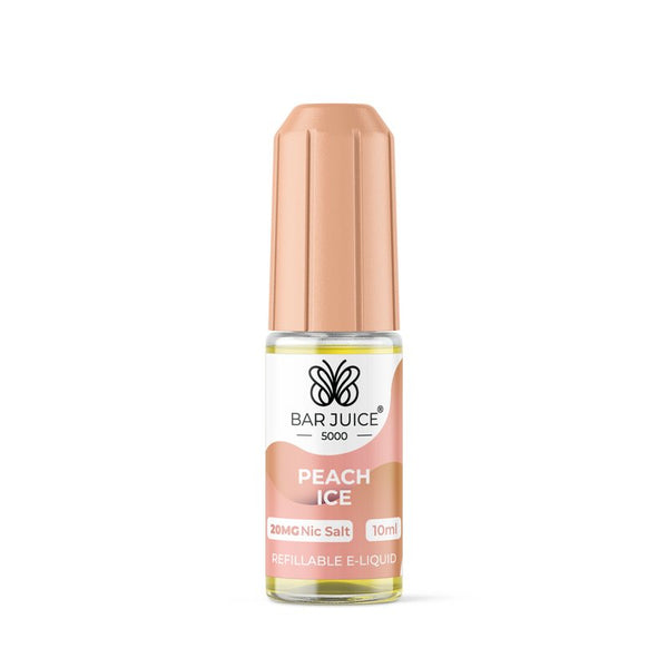 Peach Ice Nic Salt E-Liquid by Bar Juice 5000