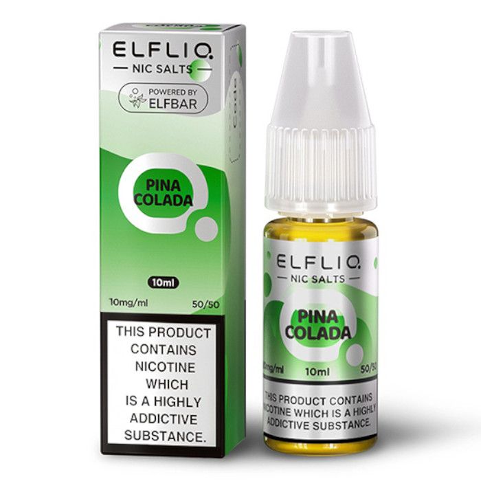 Pina Colada Elf Bar Elfliq Nic Salt E-Liquid - EUK