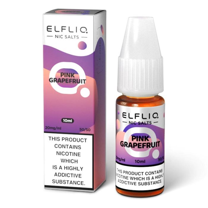 Pink Grapefruit Elf Bar Elfliq Nic Salt E-Liquid - EUK