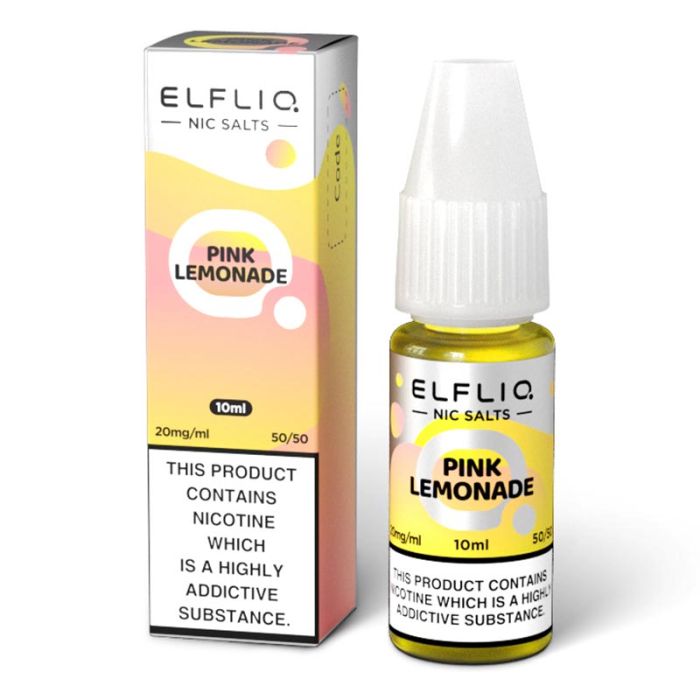 Pink Lemonade Elf Bar Elfliq Nic Salt E-Liquid - EUK