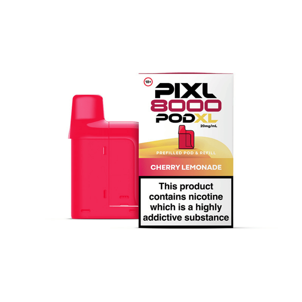 Pixl 8000 Cherry Lemonade Refill Pods - EUK