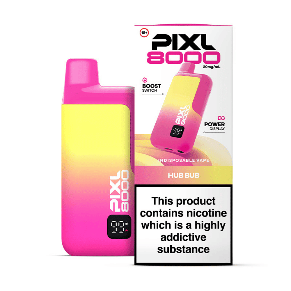 Pixl 8000 Prefilled Pod Kit Hub Bub - EUK