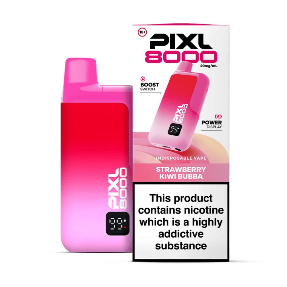 Pixl 8000 Prefilled Pod Kit Strawberry Kiwi Bubba - EUK