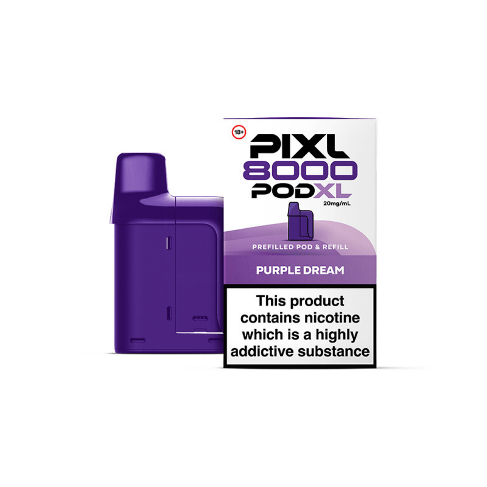 Pixl 8000 Purple Dream Refill Pods - EUK