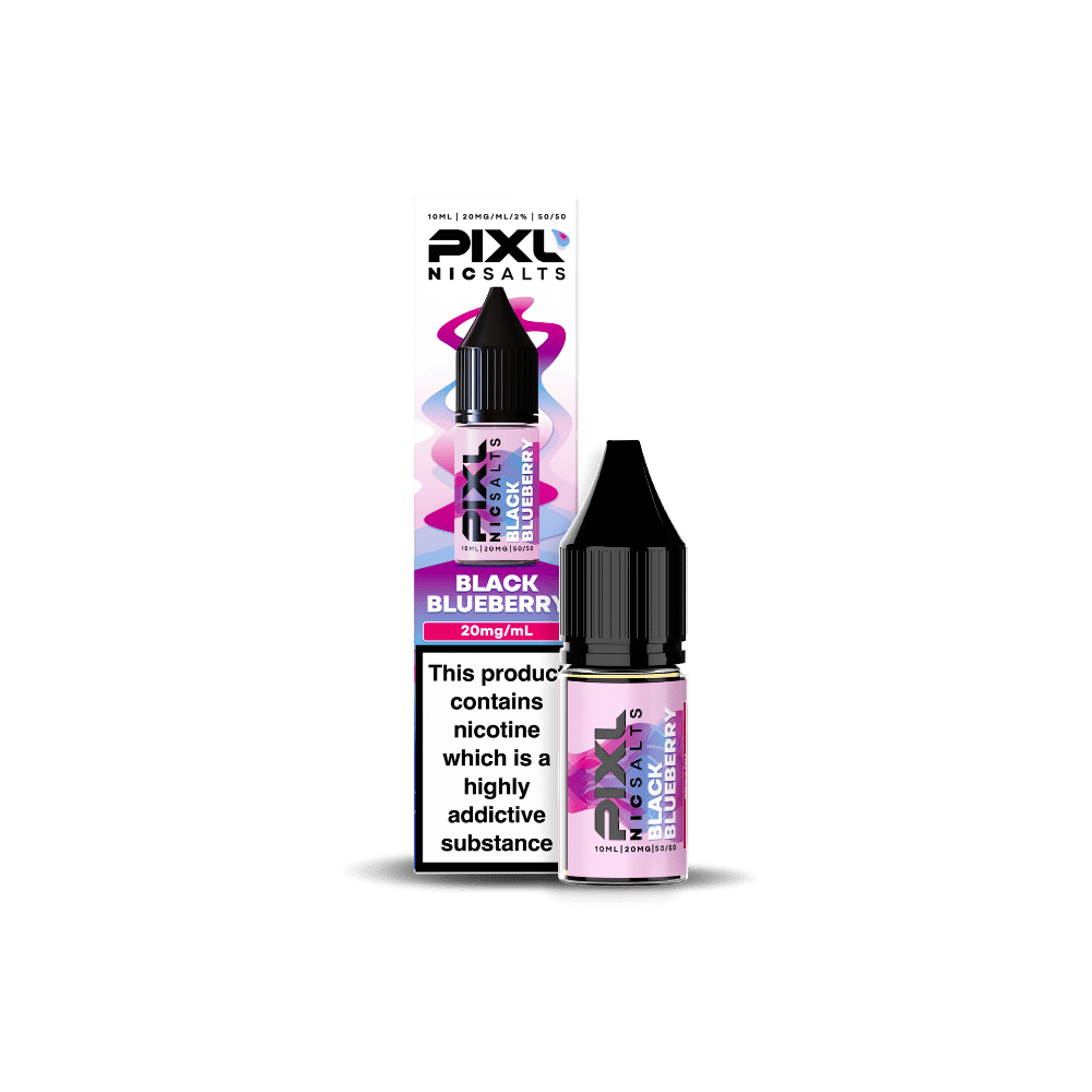 PIXL Nic Salt E - Liquid Black Blueberry 10ml - EUK